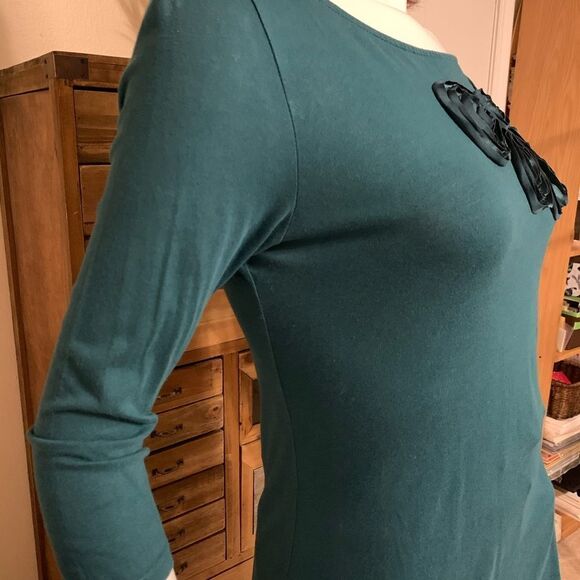 Ann Taylor LOFT Hunter green T-shirt - Picture 6 of 12